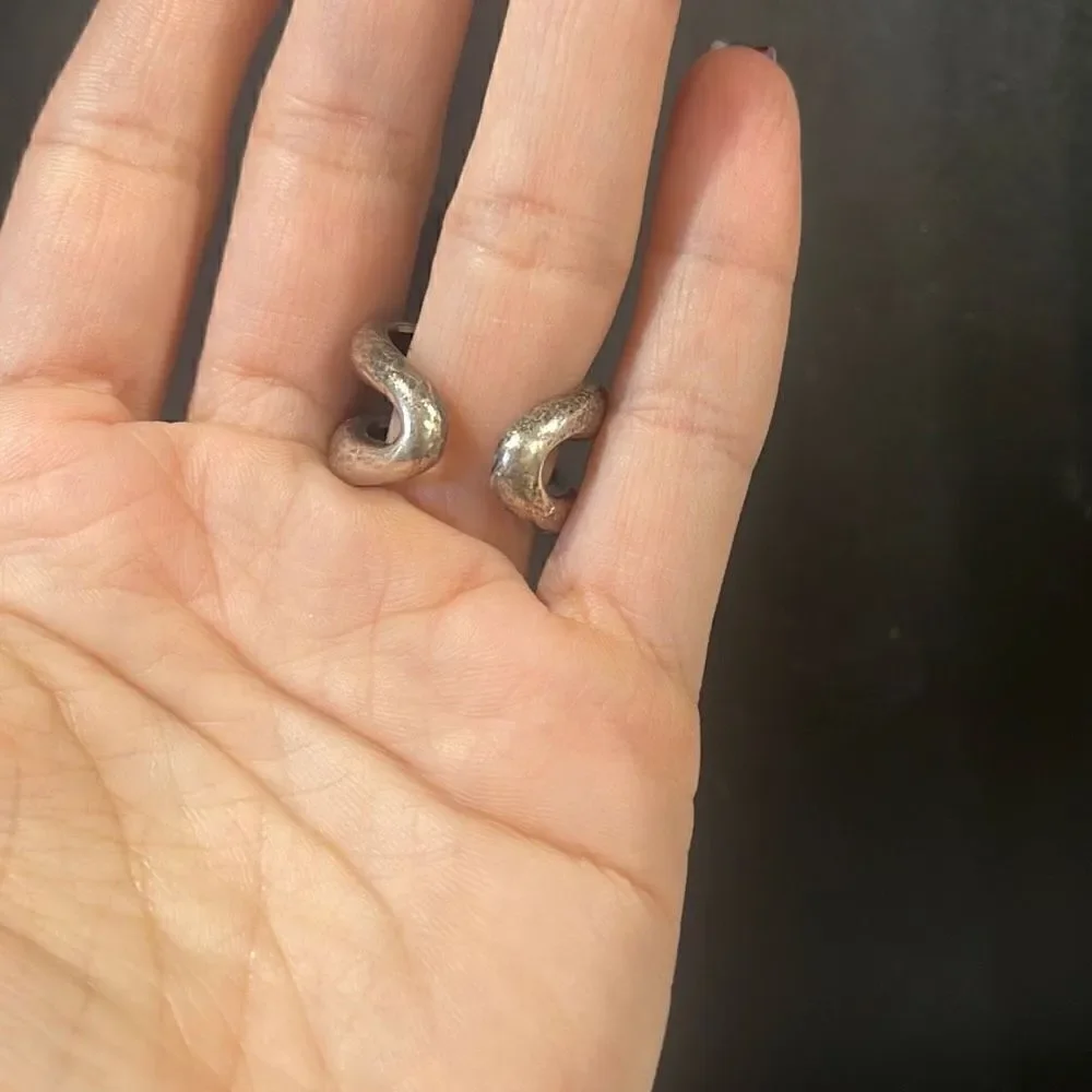 Solid Sterling Silver Avant Garde Ring